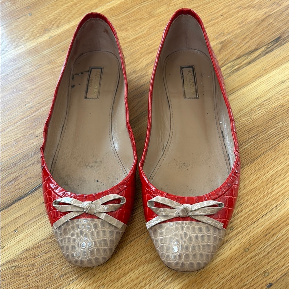 Elegant Aquazzura Women's Ballet Flats